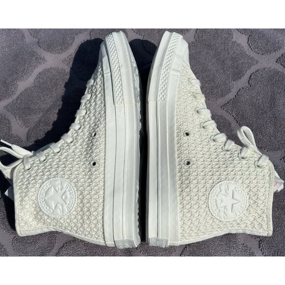 Converse Chuck 70 Knit Unisex High Top Shoes Women's 8.5 Men's 6.5 A07534C New - Picture 5 of 10